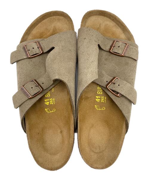 BIRKENSTOCK（ビルケンシュトック）BIRKENSTOCK (ビルケンシュトック) サンダル グレー サイズ:41の古着・服飾アイテム