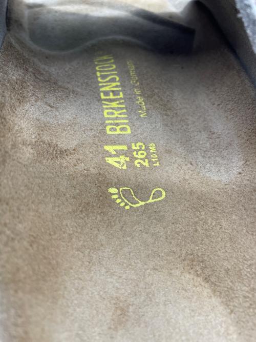 BIRKENSTOCK（ビルケンシュトック）BIRKENSTOCK (ビルケンシュトック) サンダル グレー サイズ:41の古着・服飾アイテム