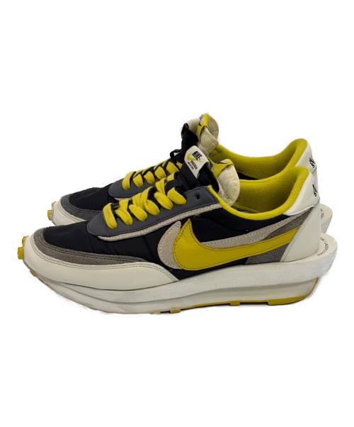NIKE（ナイキ）NIKE (ナイキ) sacai (サカイ) UNDERCOVER (アンダーカバー) スニーカー/LD Waffle/エルディー ワッフル ブラック×イエロー サイズ:SIZE 27.5cmの古着・服飾アイテム