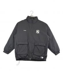 PERUSHU×MLB（ペルーシュ×エムエルビー）の古着「中綿ジャケット」｜ブラック