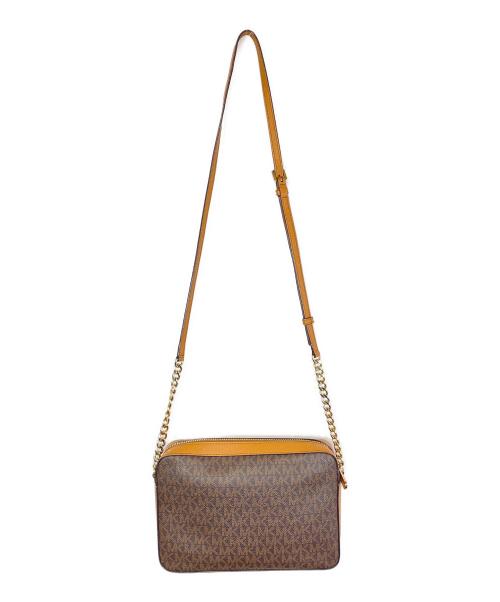 MICHAEL KORS（マイケルコース）MICHAEL KORS (マイケルコース) ショルダーバッグ ブラウンの古着・服飾アイテム