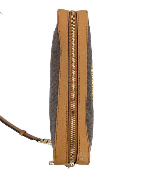 MICHAEL KORS（マイケルコース）MICHAEL KORS (マイケルコース) ショルダーバッグ ブラウンの古着・服飾アイテム