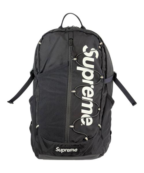 SUPREME（シュプリーム）SUPREME (シュプリーム) リップストップナイロンバックパック ブラックの古着・服飾アイテム