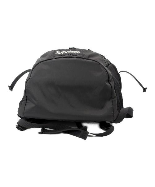 SUPREME（シュプリーム）SUPREME (シュプリーム) リップストップナイロンバックパック ブラックの古着・服飾アイテム