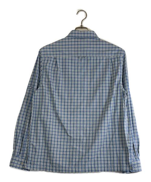 L.L.Bean（エルエルビーン）L.L.Bean (エルエルビーン) 長袖シャツ ブルー×ホワイト サイズ:SIZE Lの古着・服飾アイテム