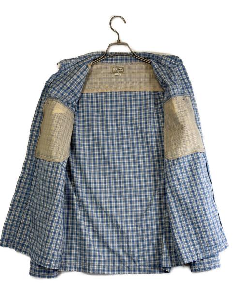 L.L.Bean（エルエルビーン）L.L.Bean (エルエルビーン) 長袖シャツ ブルー×ホワイト サイズ:SIZE Lの古着・服飾アイテム