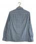 L.L.Bean (エルエルビーン) 長袖シャツ ブルー×ホワイト サイズ:SIZE L：3000円