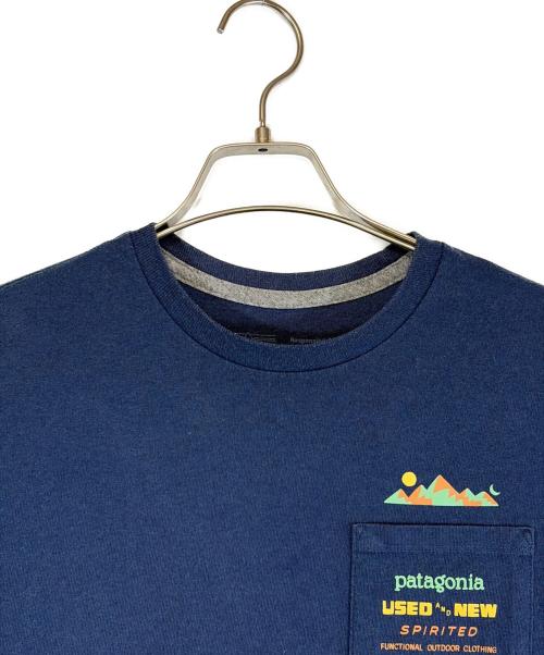 Patagonia（パタゴニア）Patagonia (パタゴニア) 半袖カットソー ネイビー サイズ:SIZE XSの古着・服飾アイテム