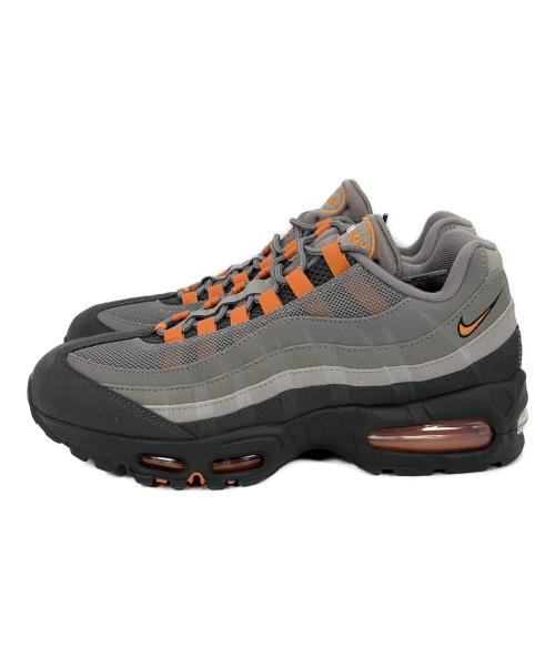 NIKE（ナイキ）NIKE (ナイキ) AIR MAX 95 BIGBUBBLE/エア マックス 95 ビッグバブル グレー×オレンジ サイズ:SIZE 26.5cmの古着・服飾アイテム