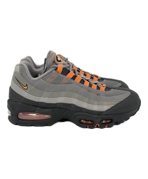 NIKE（ナイキ）NIKE (ナイキ) AIR MAX 95 BIGBUBBLE/エア マックス 95 ビッグバブル グレー×オレンジ サイズ:SIZE 26.5cmの古着・服飾アイテム