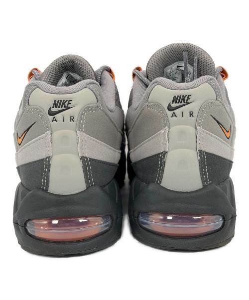 NIKE（ナイキ）NIKE (ナイキ) AIR MAX 95 BIGBUBBLE/エア マックス 95 ビッグバブル グレー×オレンジ サイズ:SIZE 26.5cmの古着・服飾アイテム