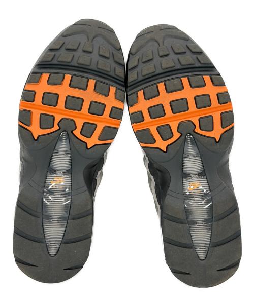 NIKE（ナイキ）NIKE (ナイキ) AIR MAX 95 BIGBUBBLE/エア マックス 95 ビッグバブル グレー×オレンジ サイズ:SIZE 26.5cmの古着・服飾アイテム