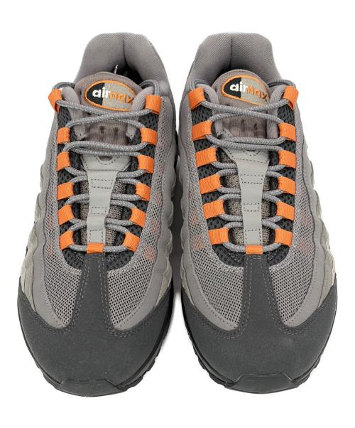 NIKE（ナイキ）NIKE (ナイキ) AIR MAX 95 BIGBUBBLE/エア マックス 95 ビッグバブル グレー×オレンジ サイズ:SIZE 26.5cmの古着・服飾アイテム