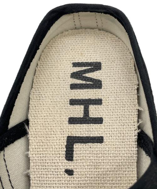 MHL（マーガレットハウエル）MHL (エムエイチエル) スリッポン ブラック サイズ:24.0の古着・服飾アイテム