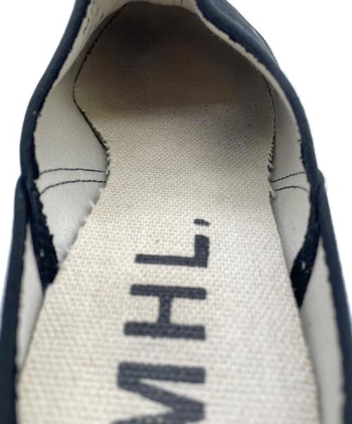 MHL（マーガレットハウエル）MHL (エムエイチエル) スリッポン ブラック サイズ:24.0の古着・服飾アイテム