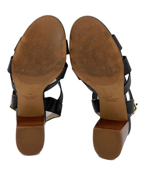 COLE HAAN（コールハーン）COLE HAAN (コールハーン) クロスストラップサンダル ブラック サイズ:7B(23.5cm）の古着・服飾アイテム
