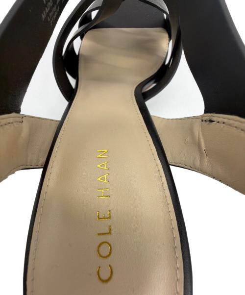 COLE HAAN（コールハーン）COLE HAAN (コールハーン) クロスストラップサンダル ブラック サイズ:7B(23.5cm）の古着・服飾アイテム