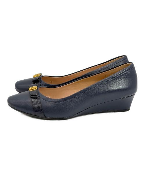 COLE HAAN（コールハーン）COLE HAAN (コールハーン) パンプス ネイビー サイズ:6 1/2B(23.5cm）の古着・服飾アイテム