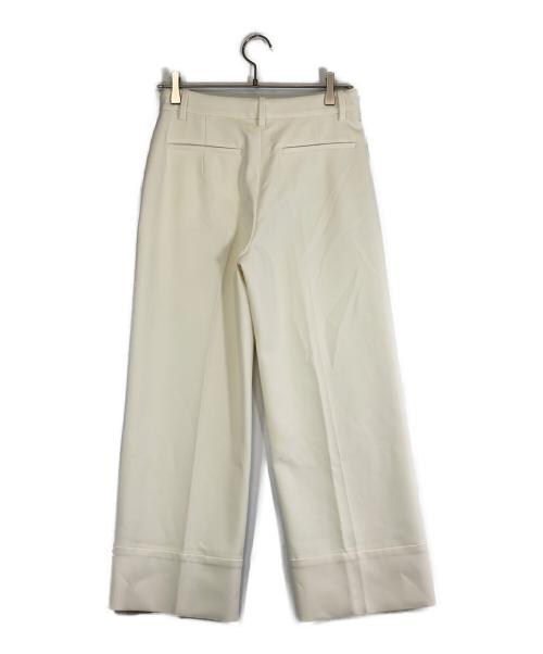 theory（セオリー）theory (セオリー) ワイドカフパンツ ホワイト サイズ:SIZE 2（M) 未使用品の古着・服飾アイテム