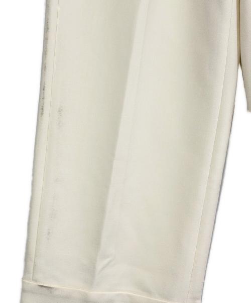 theory（セオリー）theory (セオリー) ワイドカフパンツ ホワイト サイズ:SIZE 2（M) 未使用品の古着・服飾アイテム
