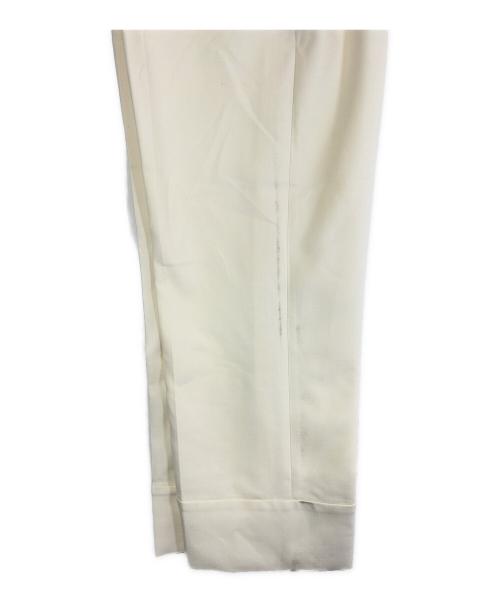 theory（セオリー）theory (セオリー) ワイドカフパンツ ホワイト サイズ:SIZE 2（M) 未使用品の古着・服飾アイテム