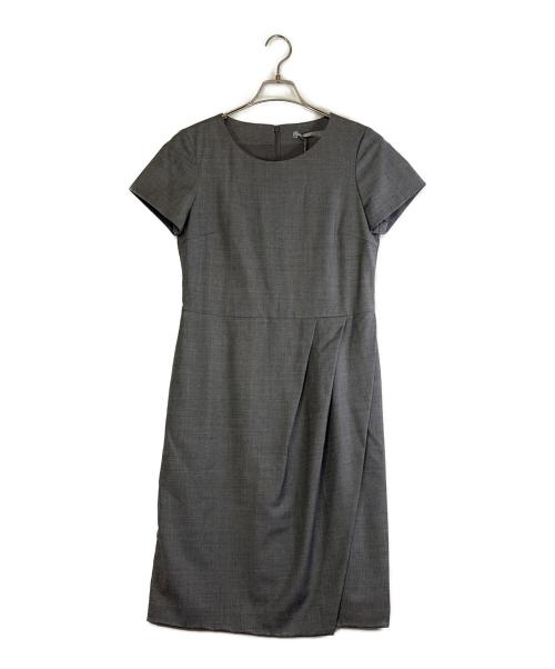 theory luxe（セオリーリュクス）theory luxe (セオリーリュクス) 半袖ワンピース グレー サイズ:SIZE M 未使用品の古着・服飾アイテム