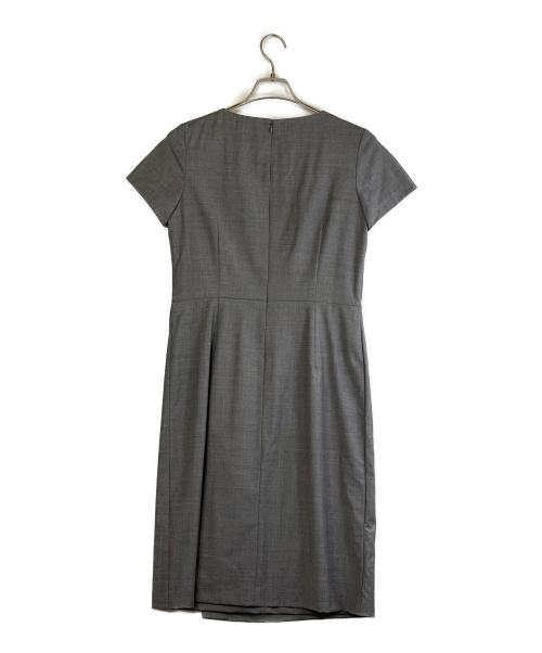 theory luxe（セオリーリュクス）theory luxe (セオリーリュクス) 半袖ワンピース グレー サイズ:SIZE M 未使用品の古着・服飾アイテム