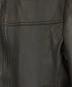 中古・古着 HUGO BOSS (ヒューゴ ボス) ラムレザージャケット ブラウン サイズ:UK50（L)：23000円