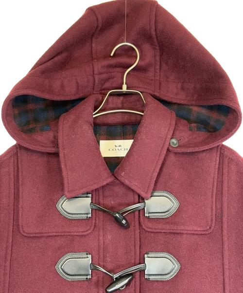 COACH（コーチ）COACH (コーチ) ポンチョ ワインレッド サイズ:MLサイズの古着・服飾アイテム