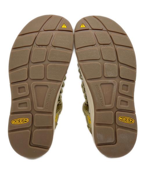 KEEN（キーン）KEEN (キーン) サンダル カーキ サイズ:25の古着・服飾アイテム