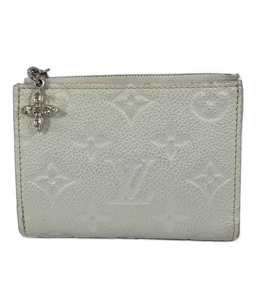 LOUIS VUITTON（ルイ ヴィトン）LOUIS VUITTON (ルイ ヴィトン) 財布/	ポルトフォイユ・リサ ホワイトの古着・服飾アイテム
