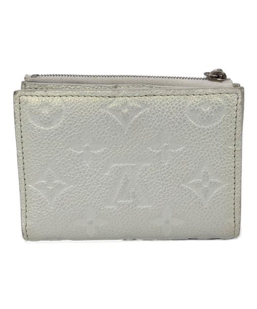 LOUIS VUITTON（ルイ ヴィトン）LOUIS VUITTON (ルイ ヴィトン) 財布/	ポルトフォイユ・リサ ホワイトの古着・服飾アイテム