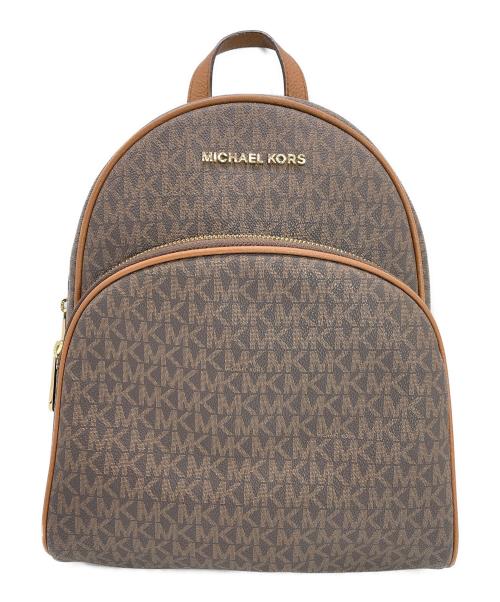 MICHAEL KORS（マイケルコース）MICHAEL KORS (マイケルコース) リュック ブラウンの古着・服飾アイテム