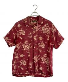 Sun Surf（サンサーフ）の古着「半袖シャツ」｜レッド