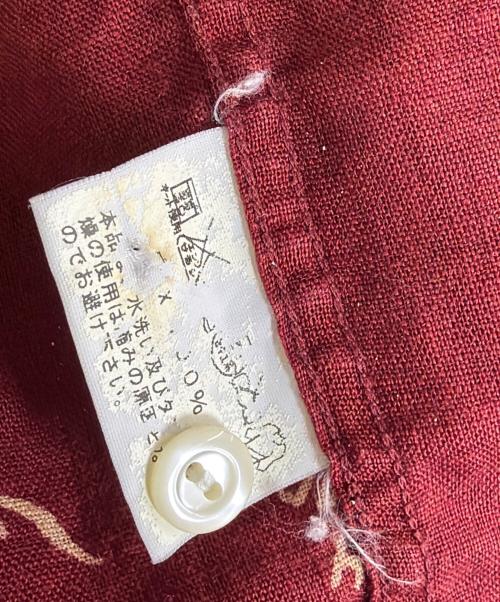 Sun Surf（サンサーフ）Sun Surf (サンサーフ) 半袖シャツ レッド サイズ:SIZE Mの古着・服飾アイテム