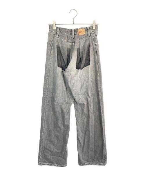 UNGRID（アングリッド）UNGRID (アングリッド) デニムパンツ グレー サイズ:SIZE W24の古着・服飾アイテム