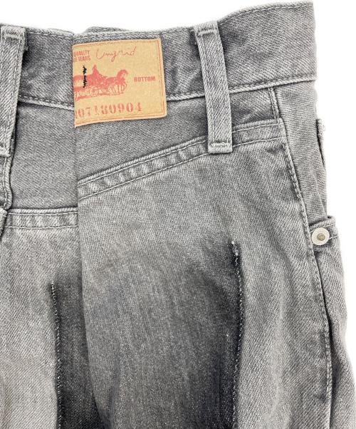 UNGRID（アングリッド）UNGRID (アングリッド) デニムパンツ グレー サイズ:SIZE W24の古着・服飾アイテム