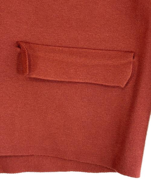 HUMAN WOMAN（ヒューマンウーマン）HUMAN WOMAN (ヒューマンウーマン) レーヨン混ミラノリブカーディガン ブラウン サイズ:SIZE M 未使用品の古着・服飾アイテム