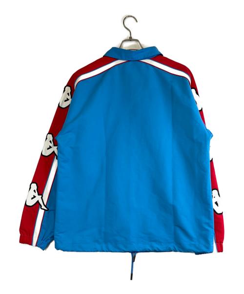 KAPPA（カッパ）Kappa (カッパ) コーチジャケット ブルー×レッド サイズ:SIZE Lの古着・服飾アイテム