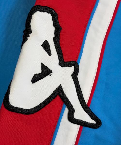 KAPPA（カッパ）Kappa (カッパ) コーチジャケット ブルー×レッド サイズ:SIZE Lの古着・服飾アイテム