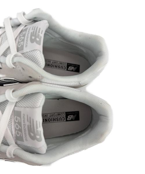 NEW BALANCE（ニューバランス）NEW BALANCE (ニューバランス) ローカットスニーカー ホワイト×グレー サイズ:SIZE 25.5cmの古着・服飾アイテム