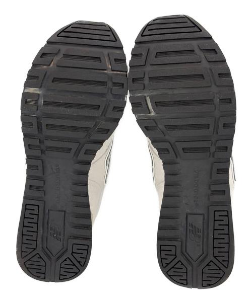 NEW BALANCE（ニューバランス）NEW BALANCE (ニューバランス) ローカットスニーカー ホワイト×グレー サイズ:SIZE 25.5cmの古着・服飾アイテム