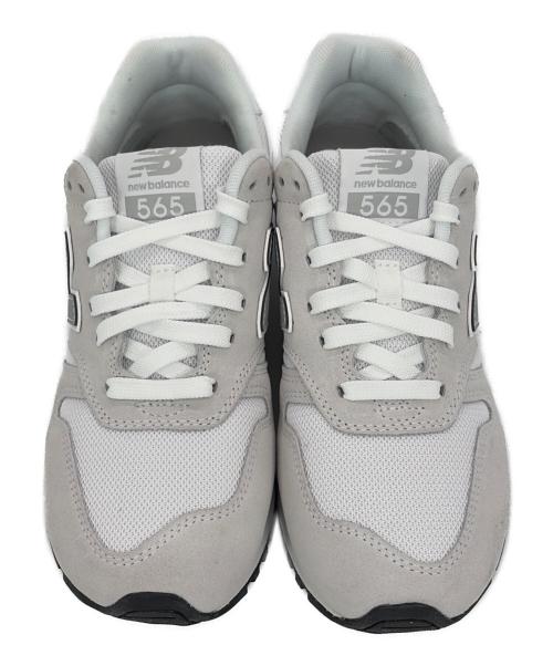 NEW BALANCE（ニューバランス）NEW BALANCE (ニューバランス) ローカットスニーカー ホワイト×グレー サイズ:SIZE 25.5cmの古着・服飾アイテム