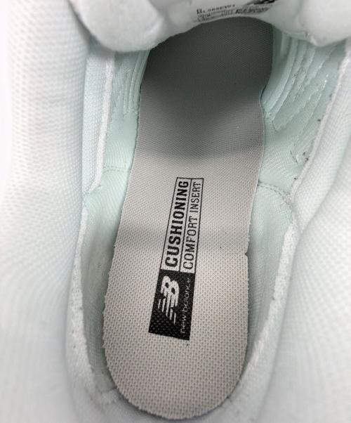 NEW BALANCE（ニューバランス）NEW BALANCE (ニューバランス) ローカットスニーカー ホワイト×グレー サイズ:SIZE 25.5cmの古着・服飾アイテム
