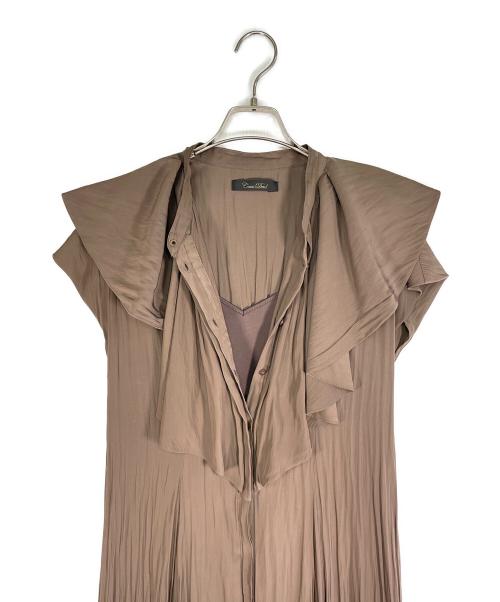 COCODEAL（ココディール）COCODEAL (ココディール) ノースリーブ・キャミソールワンピース ブラウン サイズ:SIZE 2の古着・服飾アイテム