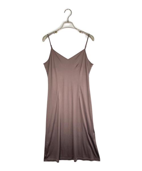 COCODEAL（ココディール）COCODEAL (ココディール) ノースリーブ・キャミソールワンピース ブラウン サイズ:SIZE 2の古着・服飾アイテム