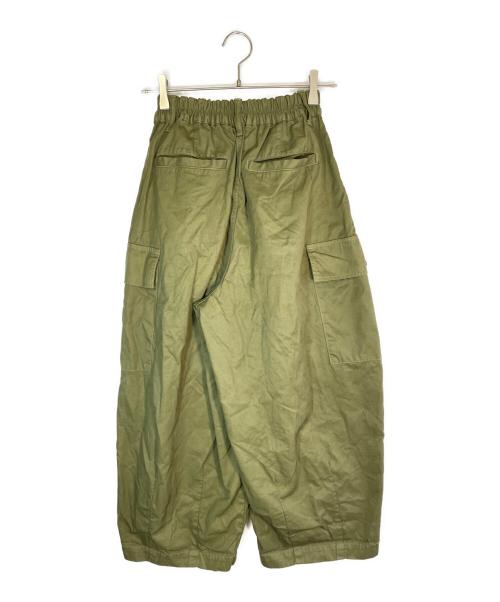 HARVESTY（ハーベスティー）HARVESTY (ハーベスティー) カーゴパンツ オリーブ サイズ:SIZE 0の古着・服飾アイテム