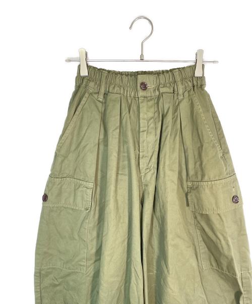 HARVESTY（ハーベスティー）HARVESTY (ハーベスティー) カーゴパンツ オリーブ サイズ:SIZE 0の古着・服飾アイテム