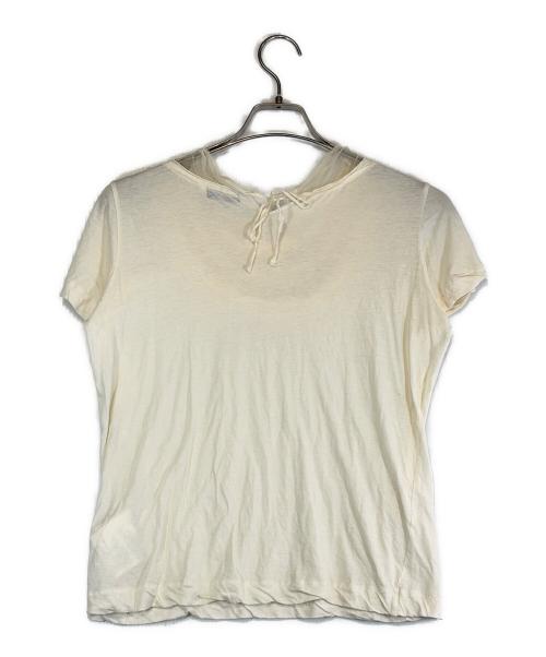 COMME des GARCONS（コムデギャルソン）COMME des GARCONS (コムデギャルソン) フリルTシャツ ホワイト サイズ:SIZE Sの古着・服飾アイテム