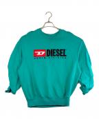 DIESELディーゼル）の古着「スウェット」｜ターコイズ